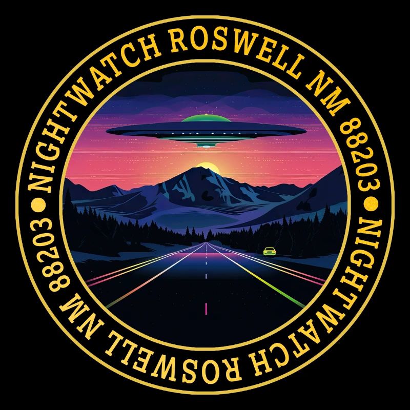 UFO - Roswell Nachtwache Logo