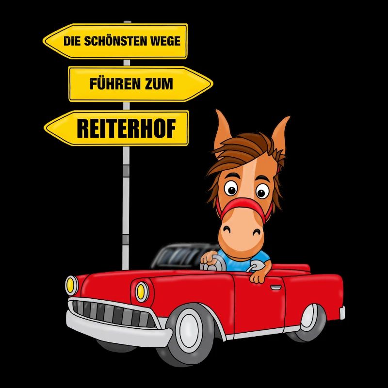 REITERHOF - PFERD - PFERDE - AUTO