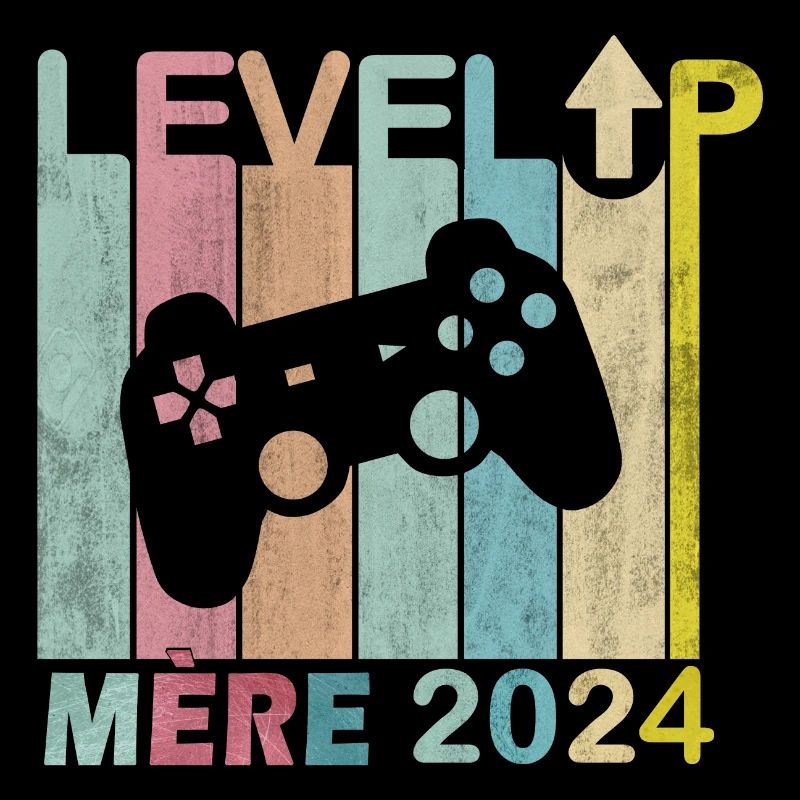 Man Dad 2024 Future Parents Level Up Player