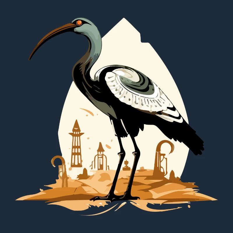 Mik L'ibis Egyptien