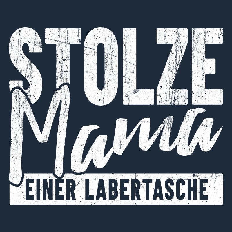 Stolze Mama einer Labertasche