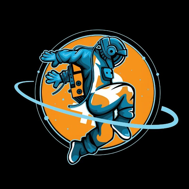 Bitcoin Astronaute