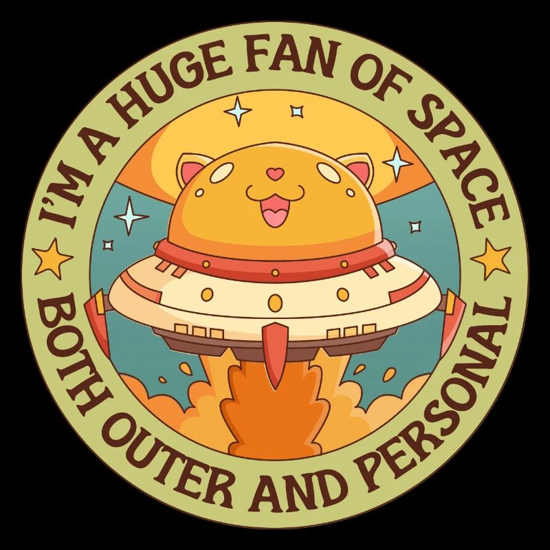 huge fan of space, both outer and personal