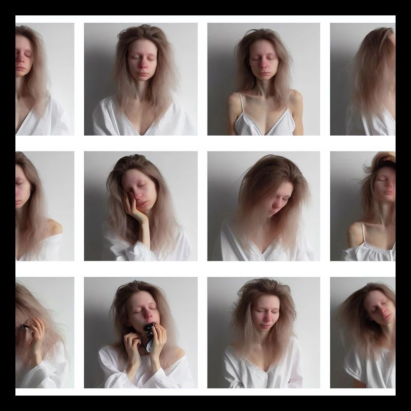 Fille endormie: Il est difficile de se réveiller le matin