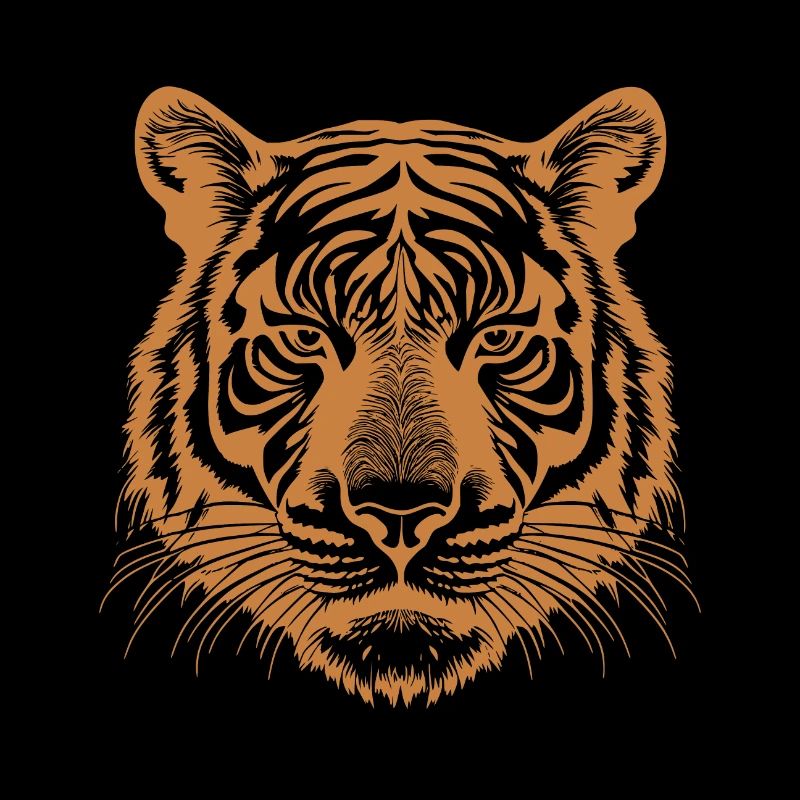 orange tiger