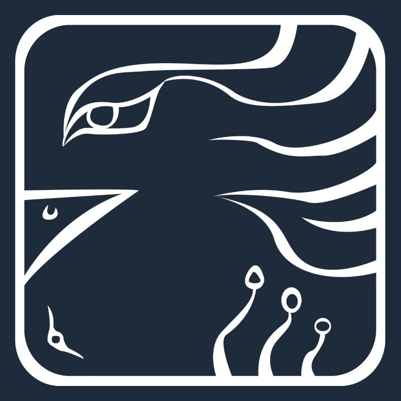 15 Kin Maya Eagle WHT