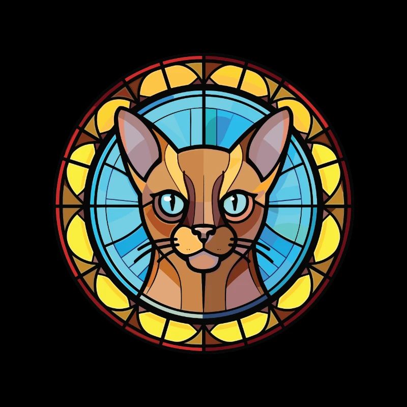 Illustration à l’aquarelle colorée de race de chat birman