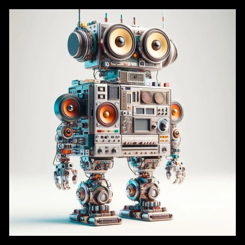 Analoger Audio-Roboter