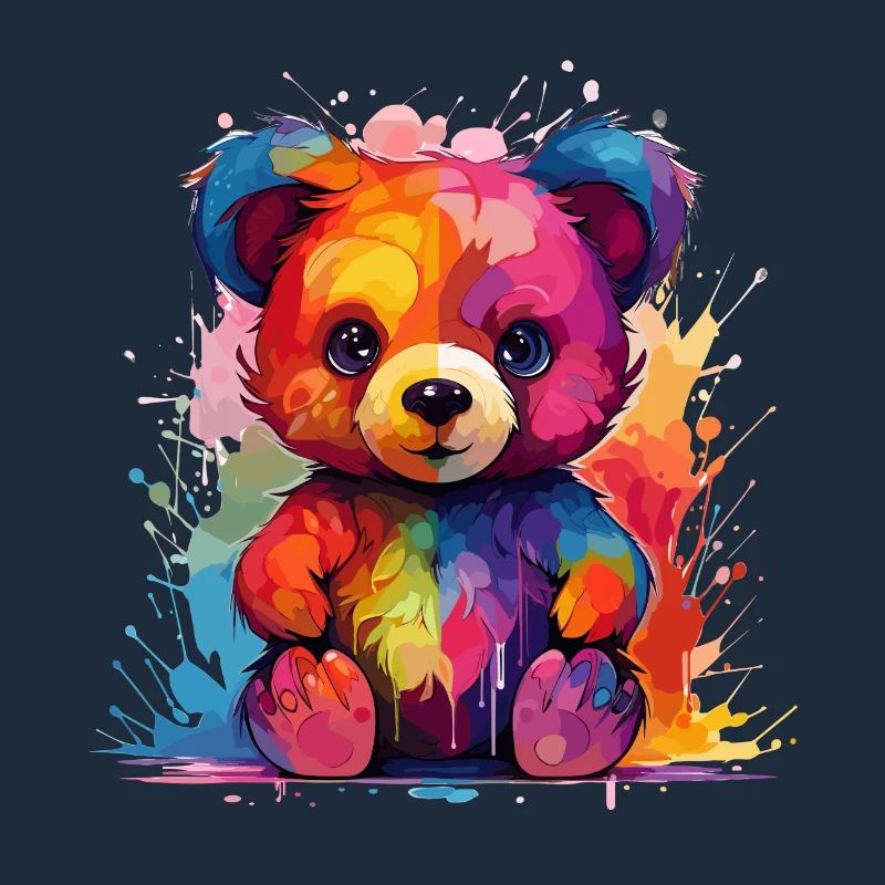 der bunte Teddy