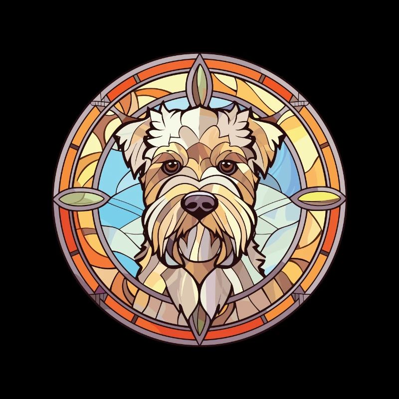 Deutsche Spaniel-Hunderasse Aquarell-Illustration