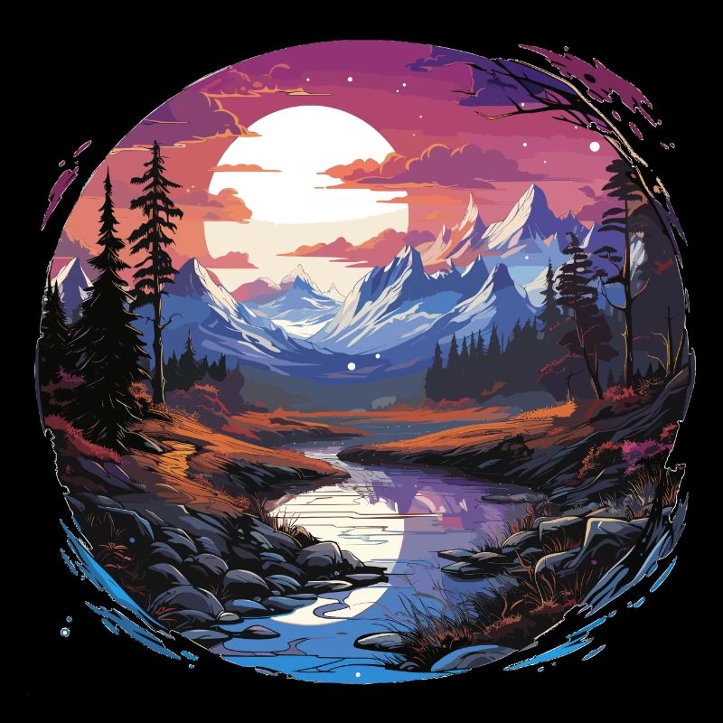 Paysage - Illustration