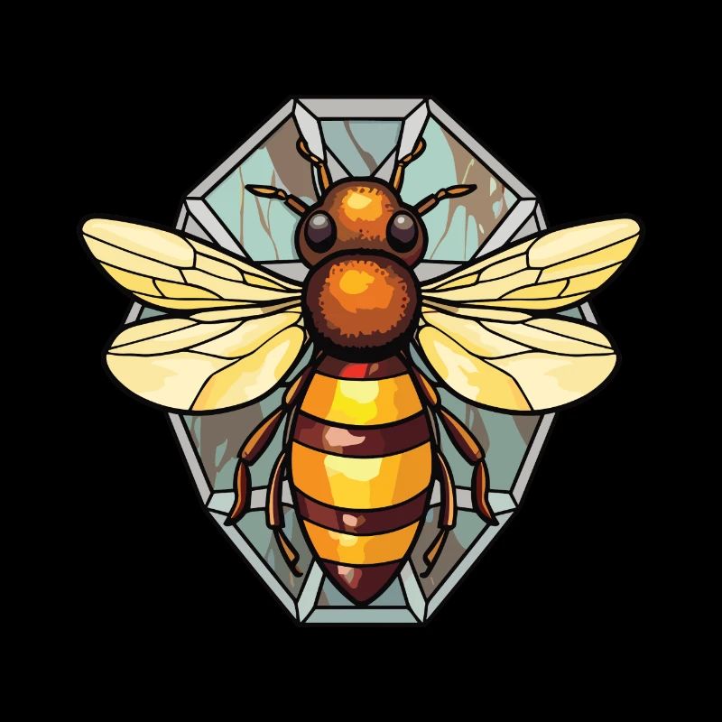 Abeille Aquarelle Colorée Animal Illustration D’animaux De Compagnie