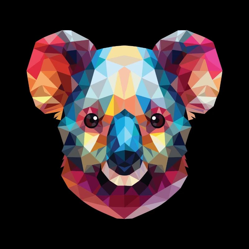 Koala buntes Aquarell Tier Haustier Illustration
