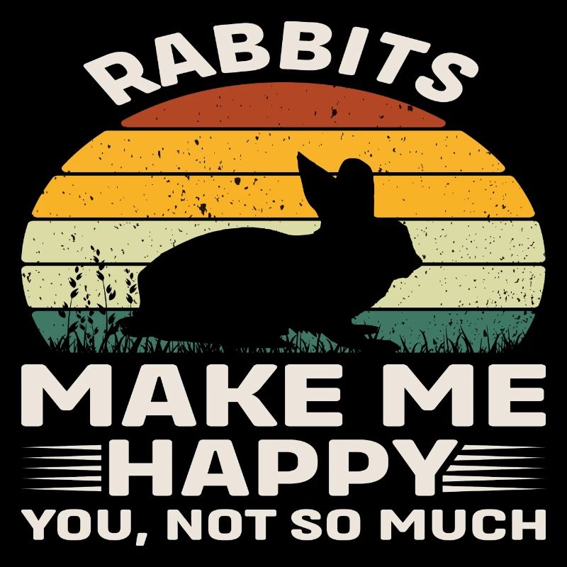 Les lapins me rendent heureux