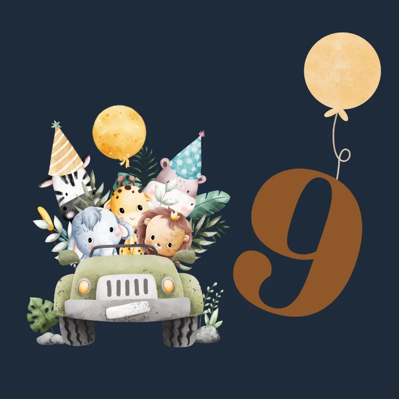 9e anniversaire safari