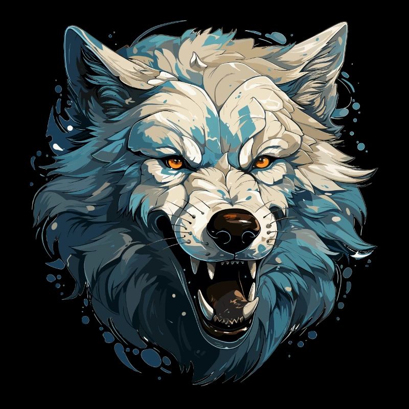 Loup - Illustration