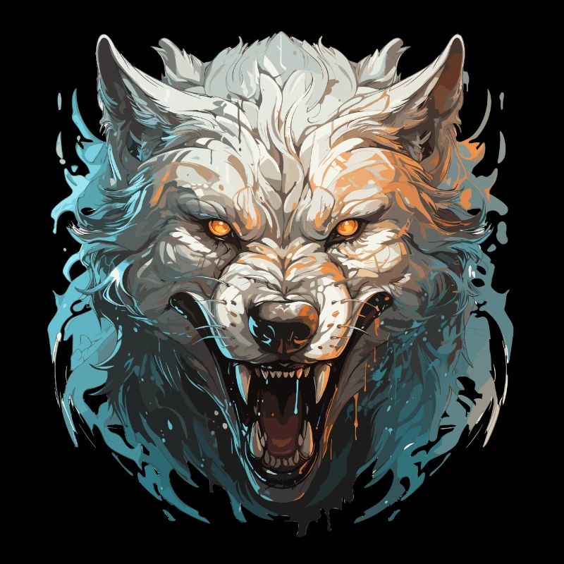 Loup - Illustration