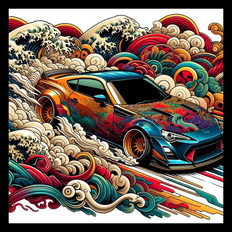 GT86 BRZ JDM Drift Car