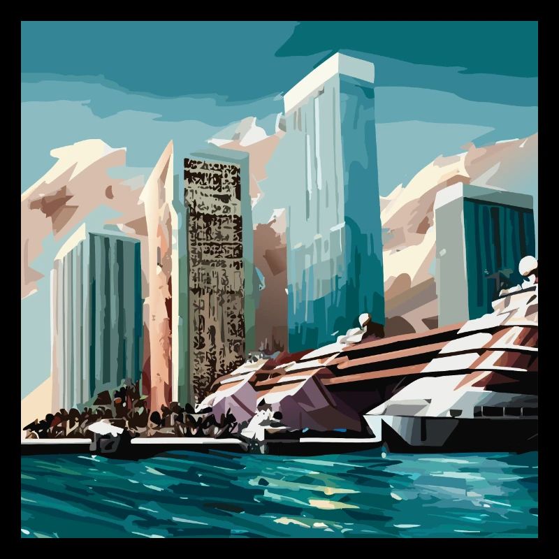 Arrivée à Miami sur l’eau (Miami Collection)