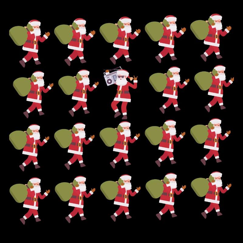 Père Noël cool - penser différemment