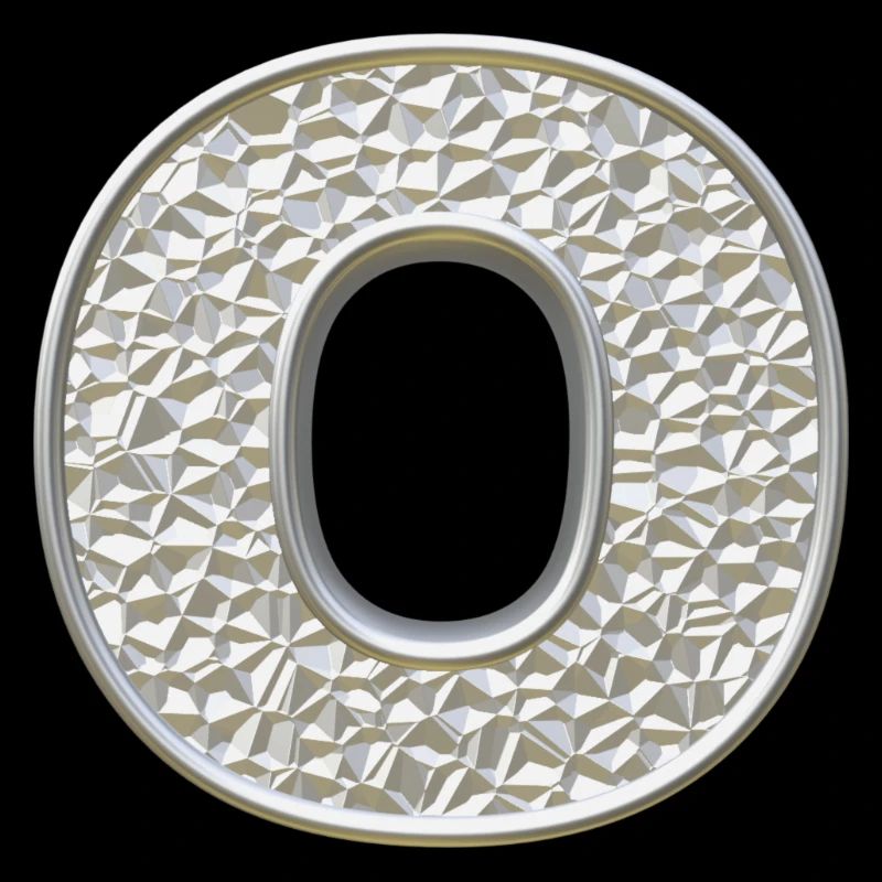 O, letter, letter O, initial, initial O, monogram,