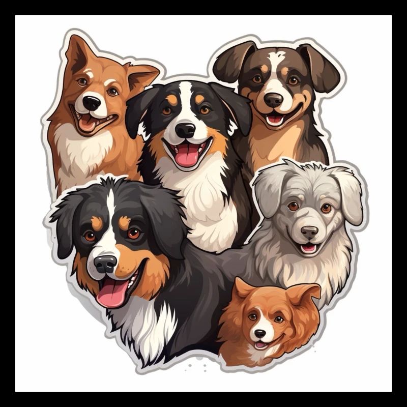 6 liebenswerte Hunde