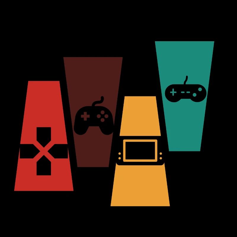 Vintage Retro Console Console Gift Idea