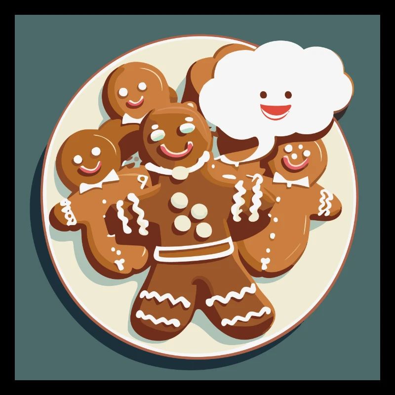 Lebkuchen / Weihnachten / Lebkuchenmann