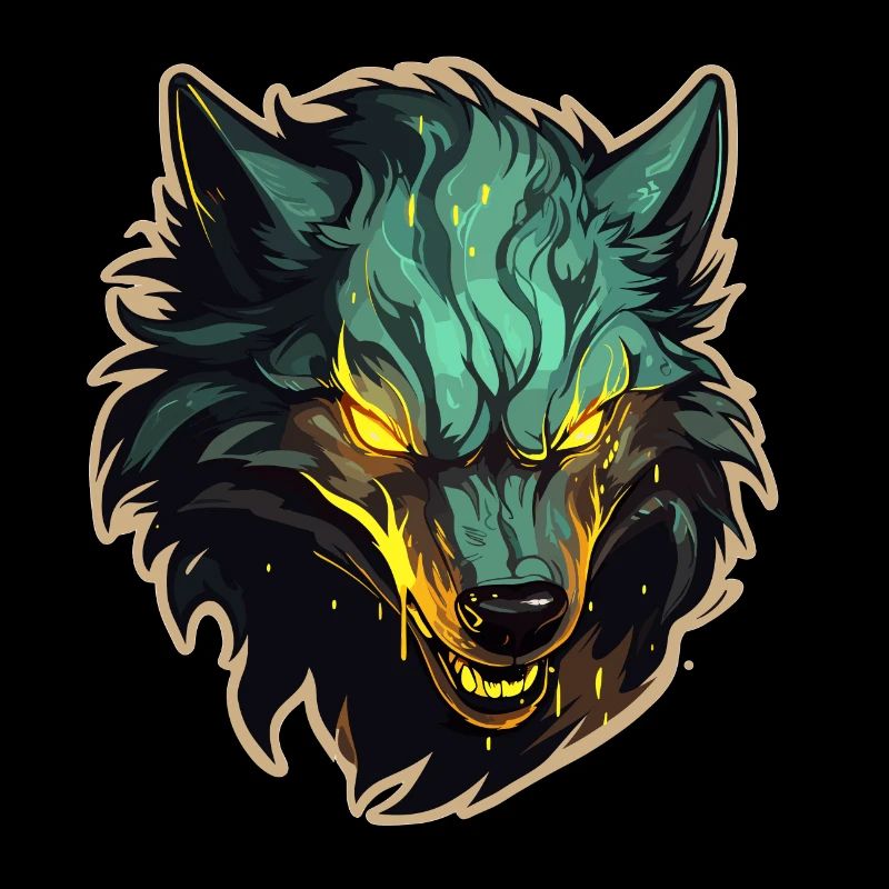 Loup - Illustration