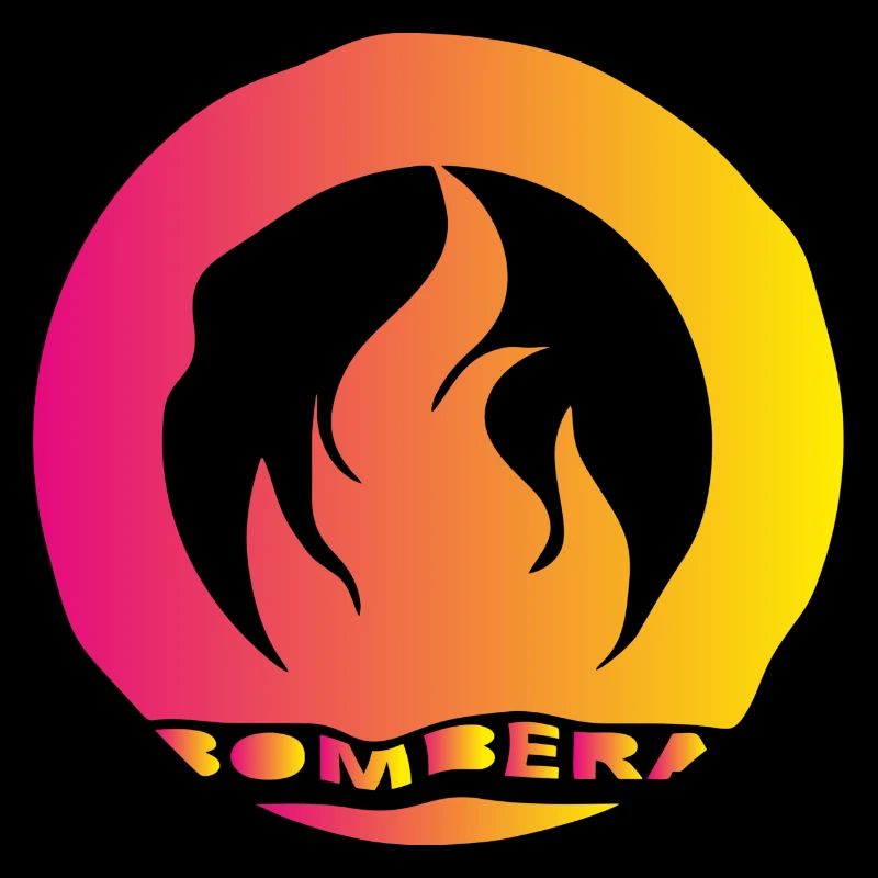 Spanisches Feuerwehr-Design Bombera Feuerwehrfrau