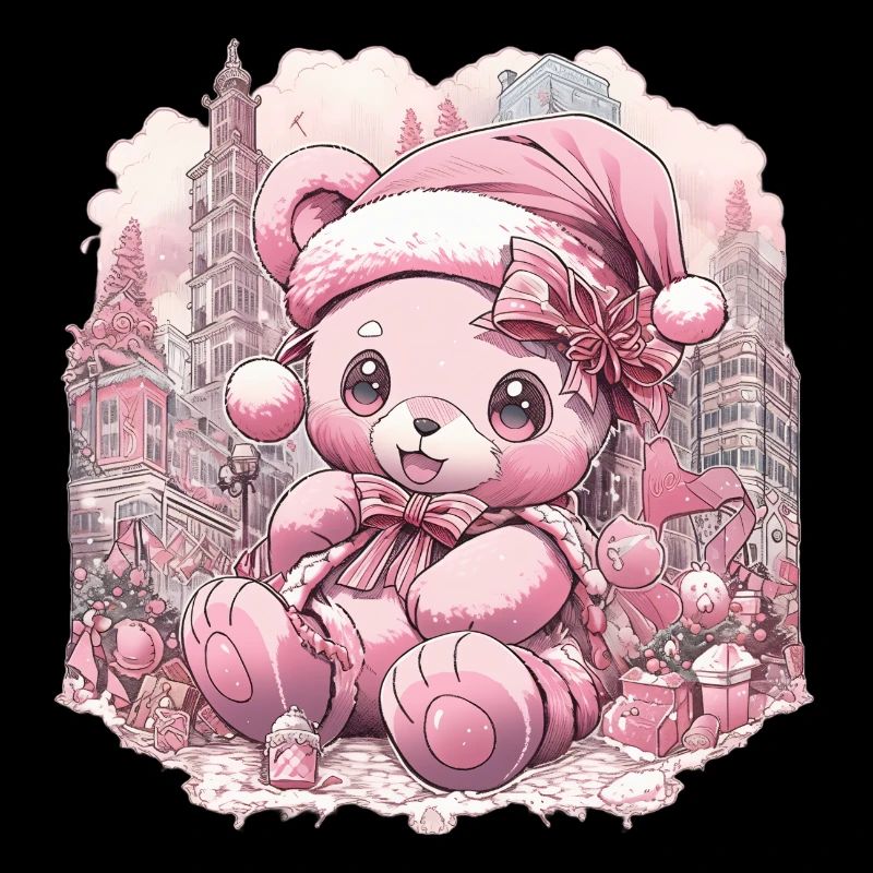 Pink Teddy 1