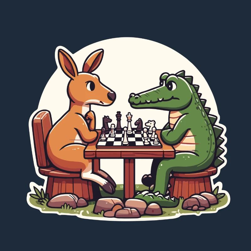 Kangaroo vs Crocodile: A Fun Chess Design