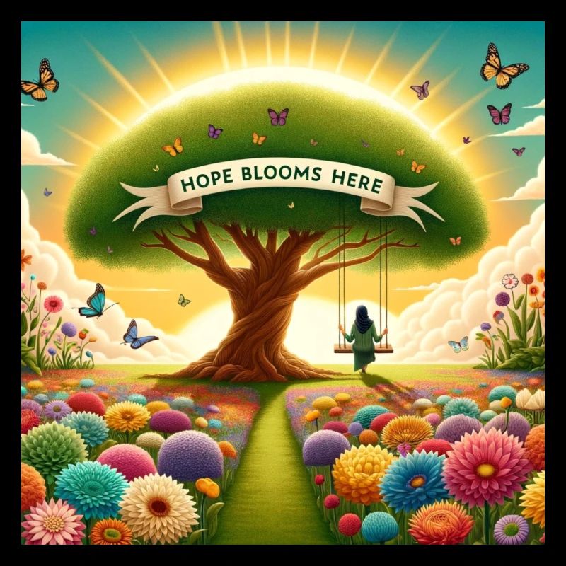 Hier blüht Hoffnung auf