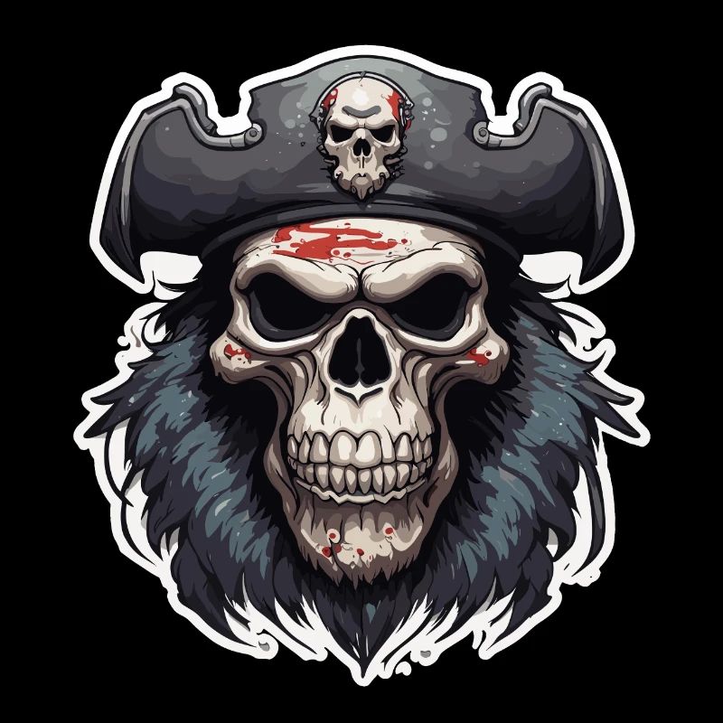 Crâne / Pirate / Crâne / Crâne / Mort / Logo