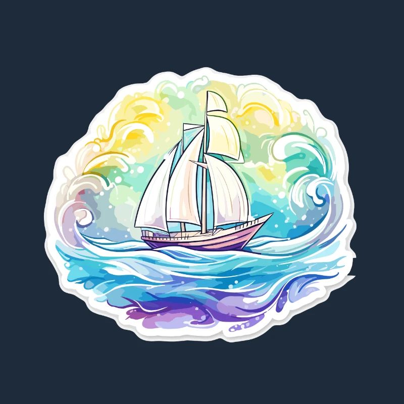 Sailboat - illustration