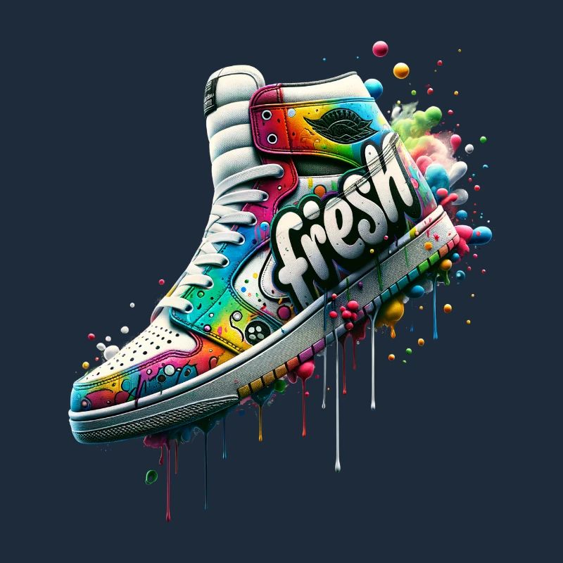 Graffiti Sneaker Splash