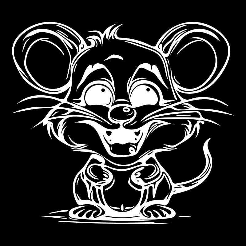 Cute mouse for nature rodent lover