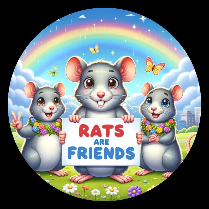 Rats are friends
