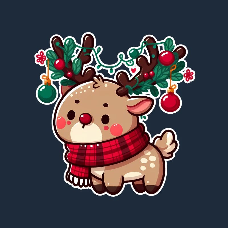 Doux renne de Noël