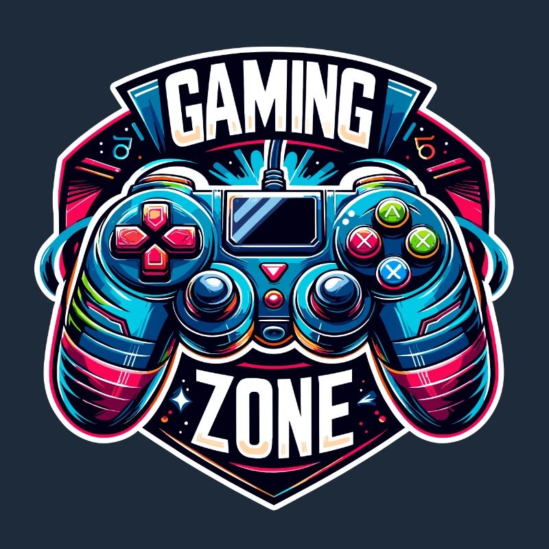 Gaming Zone - Controller Illustration
