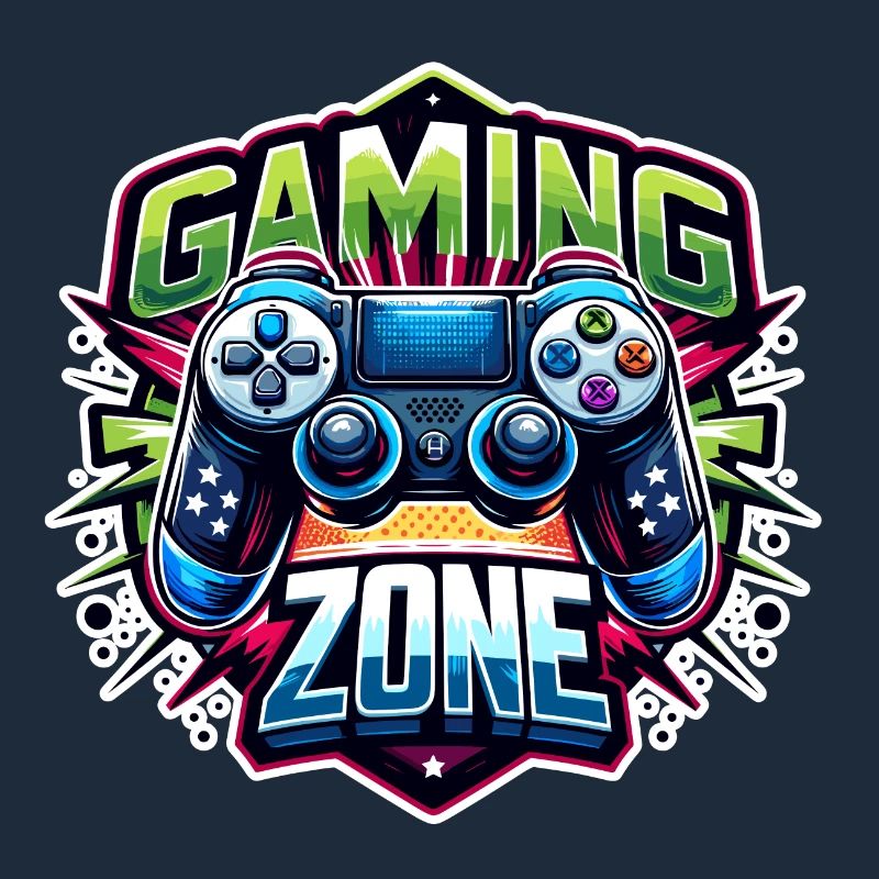 Gaming Zone - Controller Illustration