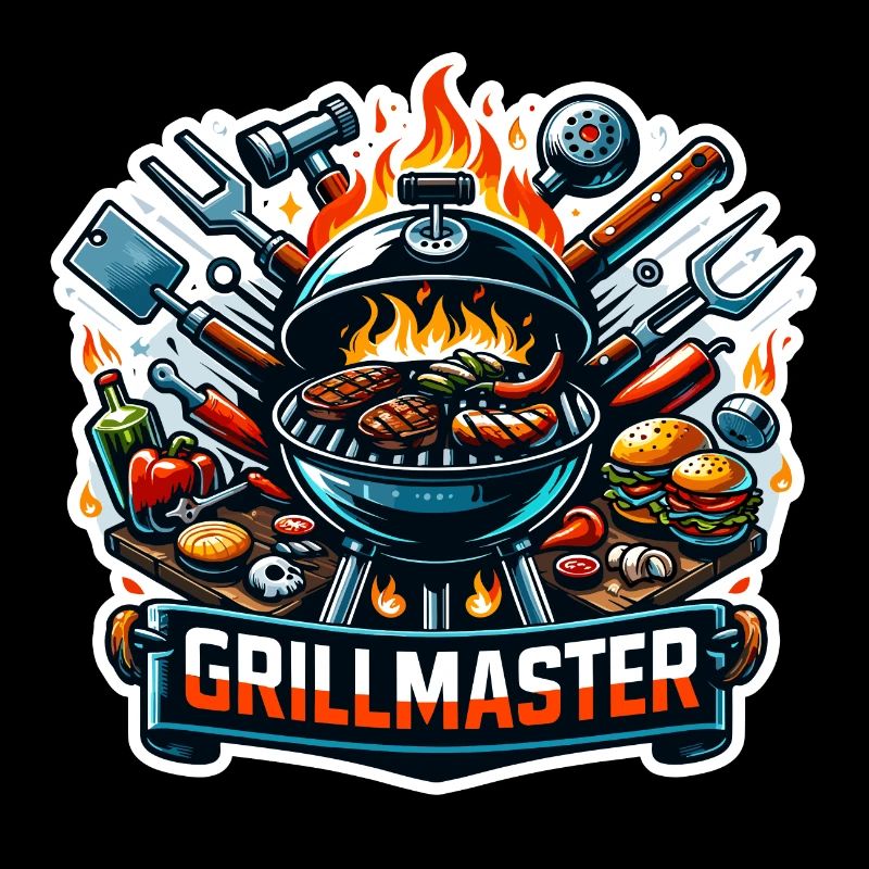 GrillMaster - Grill Illustration