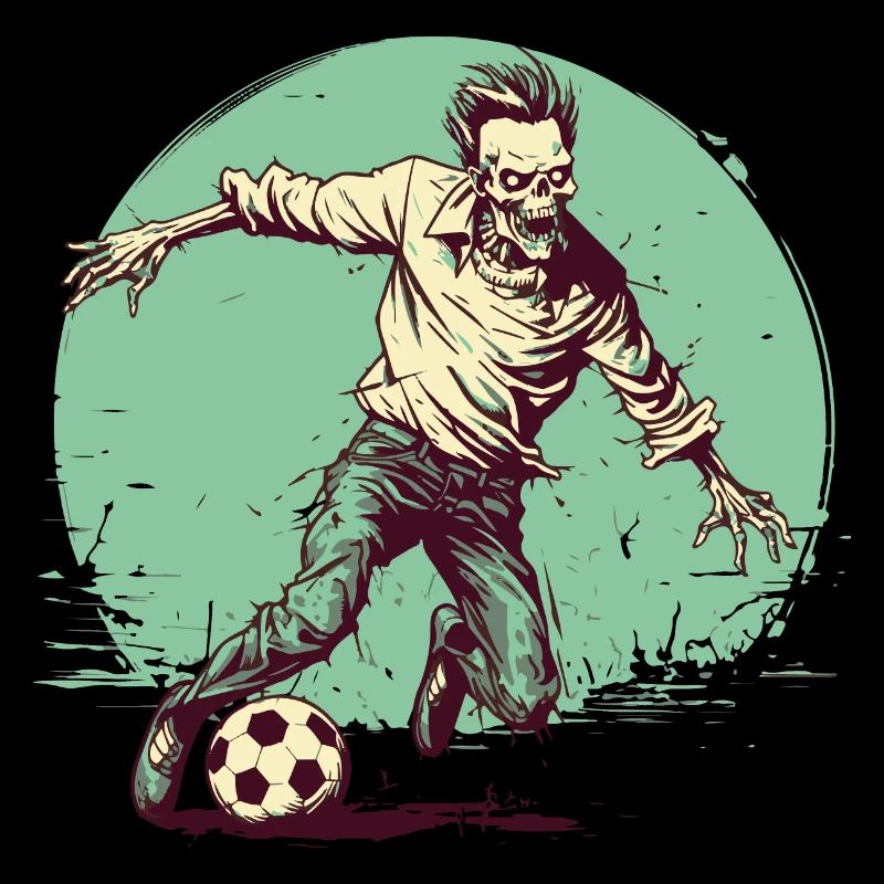 Zombie Soccer Player