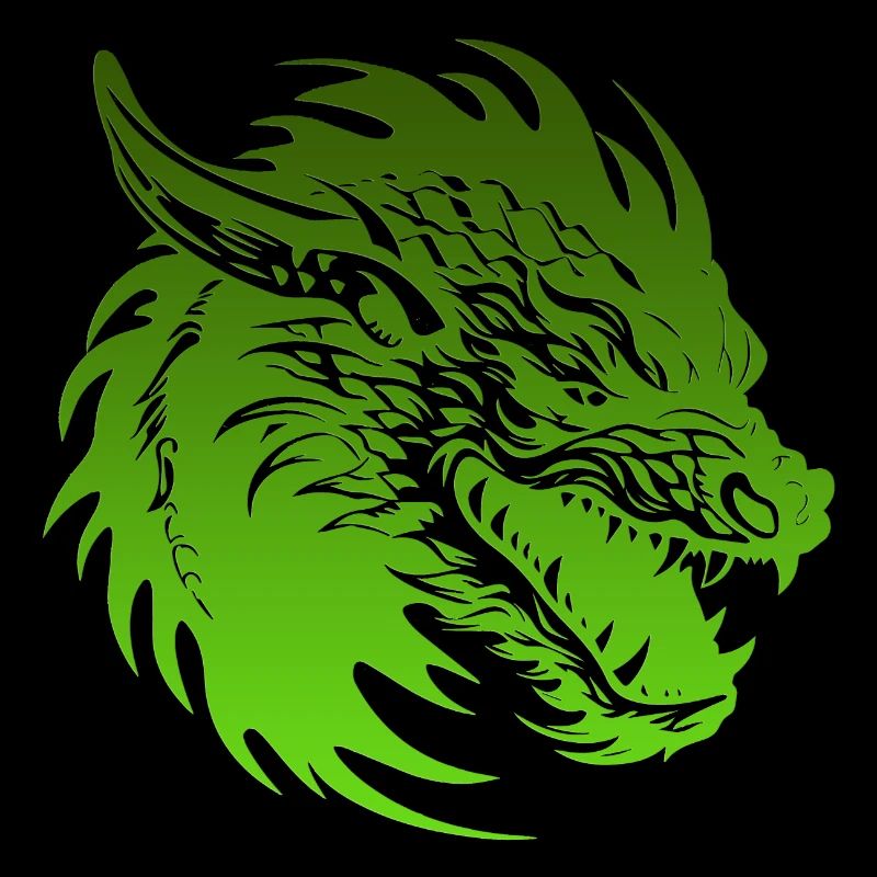 Fantasy Dragon Anime Dragon Head Mythical reptile