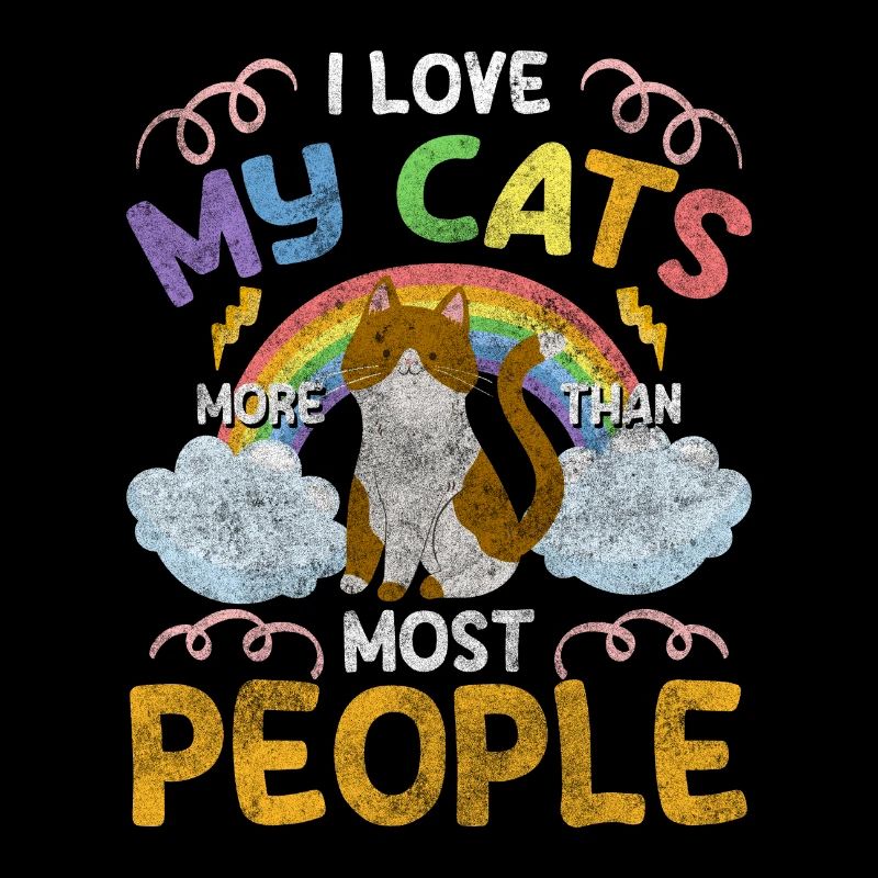 Cat Lovers Cat Owners Cuddle