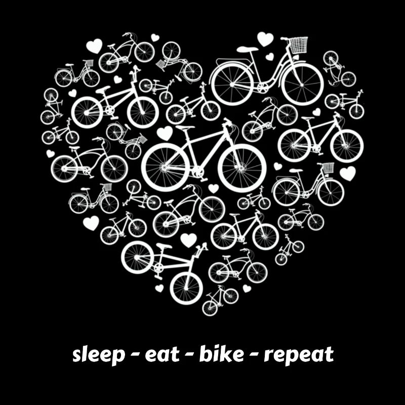 Sommeil, Manger, Vélo, Répéter
