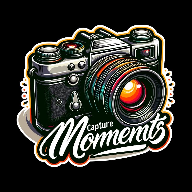 Capture Moments - Kamera Illustration