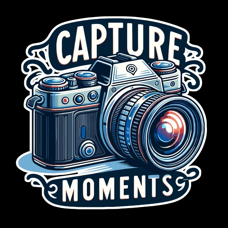 Capture Moments - Camera Illustration
