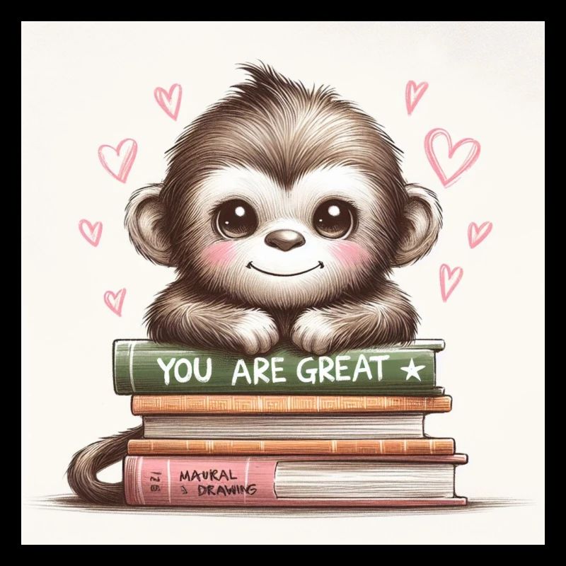 You are Great - Äffchen Design