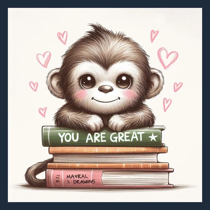 Vous êtes génial - Äffchen Design